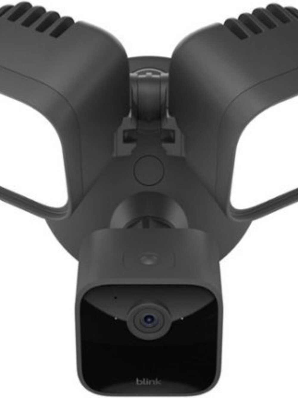 Blink Wired Floodlight Camera Black 2600 Lumens